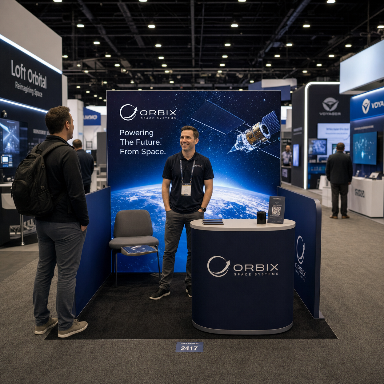 10x10 LED Trade Show Exhibit for IMTS in Chicago - LED exhibit thumbnail