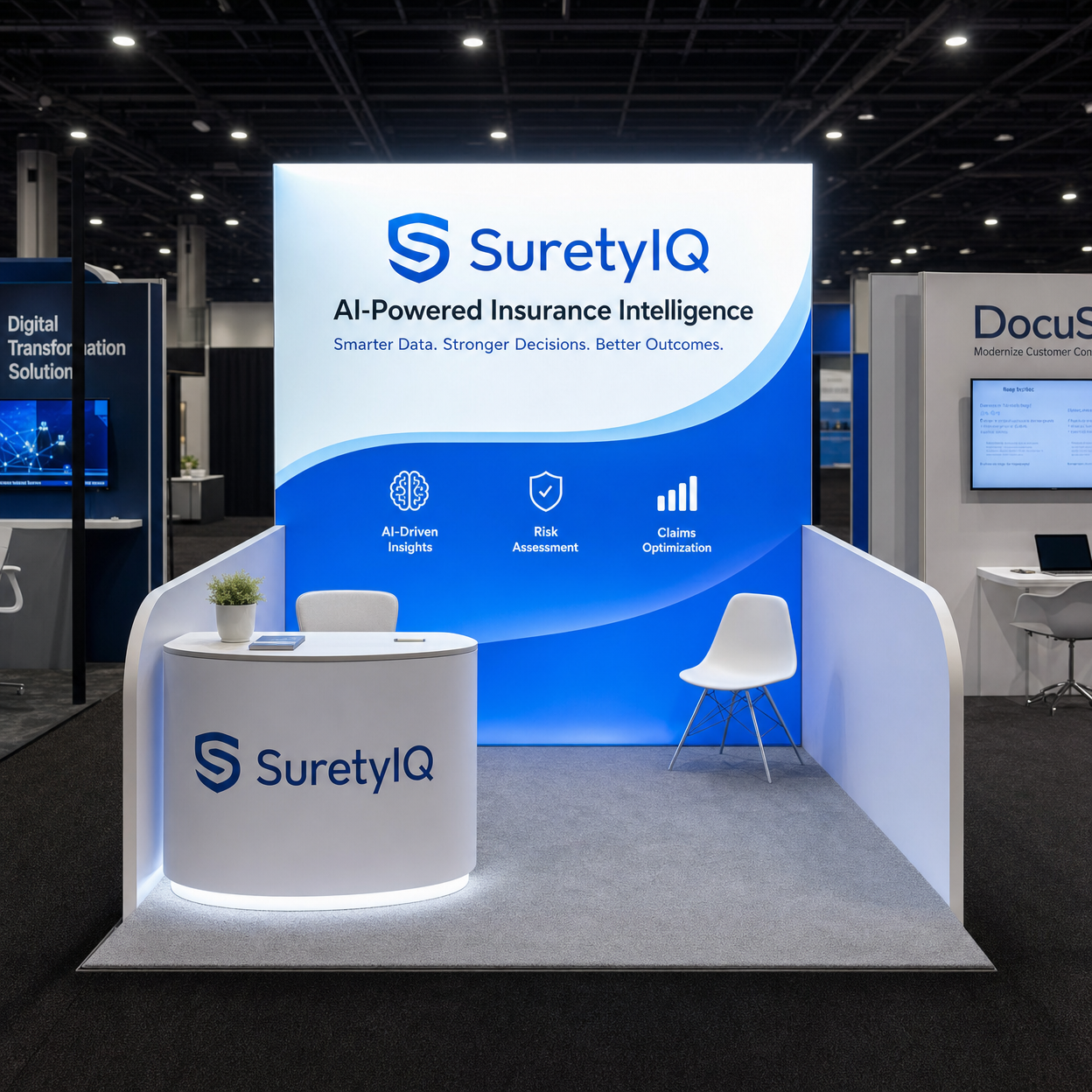 10x20 LED Trade Show Exhibit for InfoComm in Orlando - LED booth thumbnail