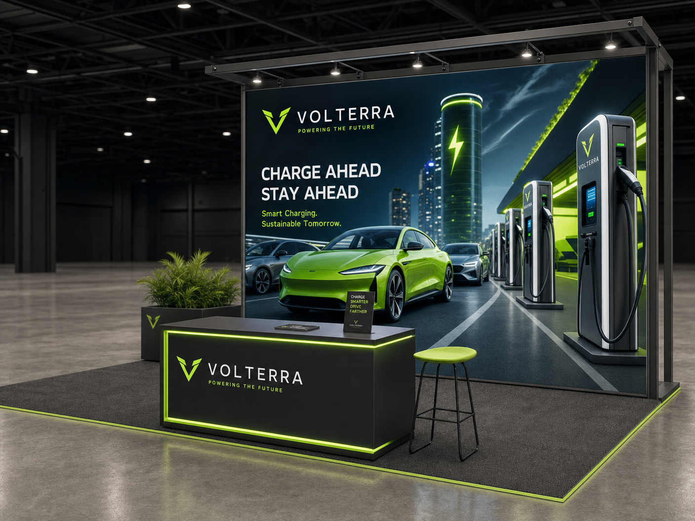 Cloud Computing Conference 10x20 LED Backwall Booth – Technology Companies - LED exhibit thumbnail