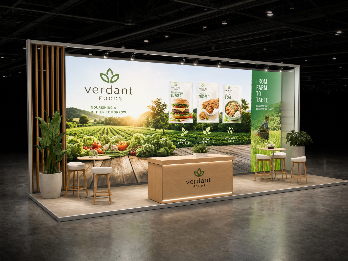 10x20 LED Trade Show Exhibit for HIMSS in Orlando - LED exhibit thumbnail