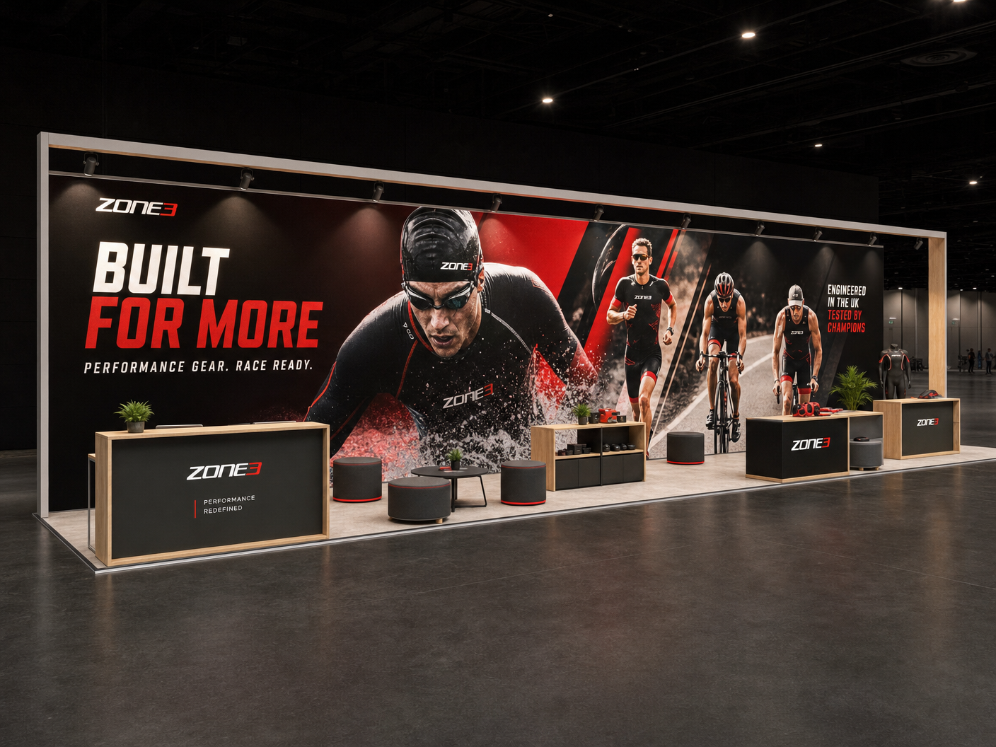 10x30 LED Trade Show Exhibit for WasteExpo in Boston - LED exhibit thumbnail