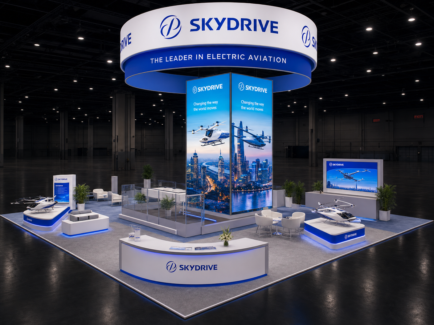 30x30 LED Display Booth for MAGIC in Chicago - LED exhibit thumbnail