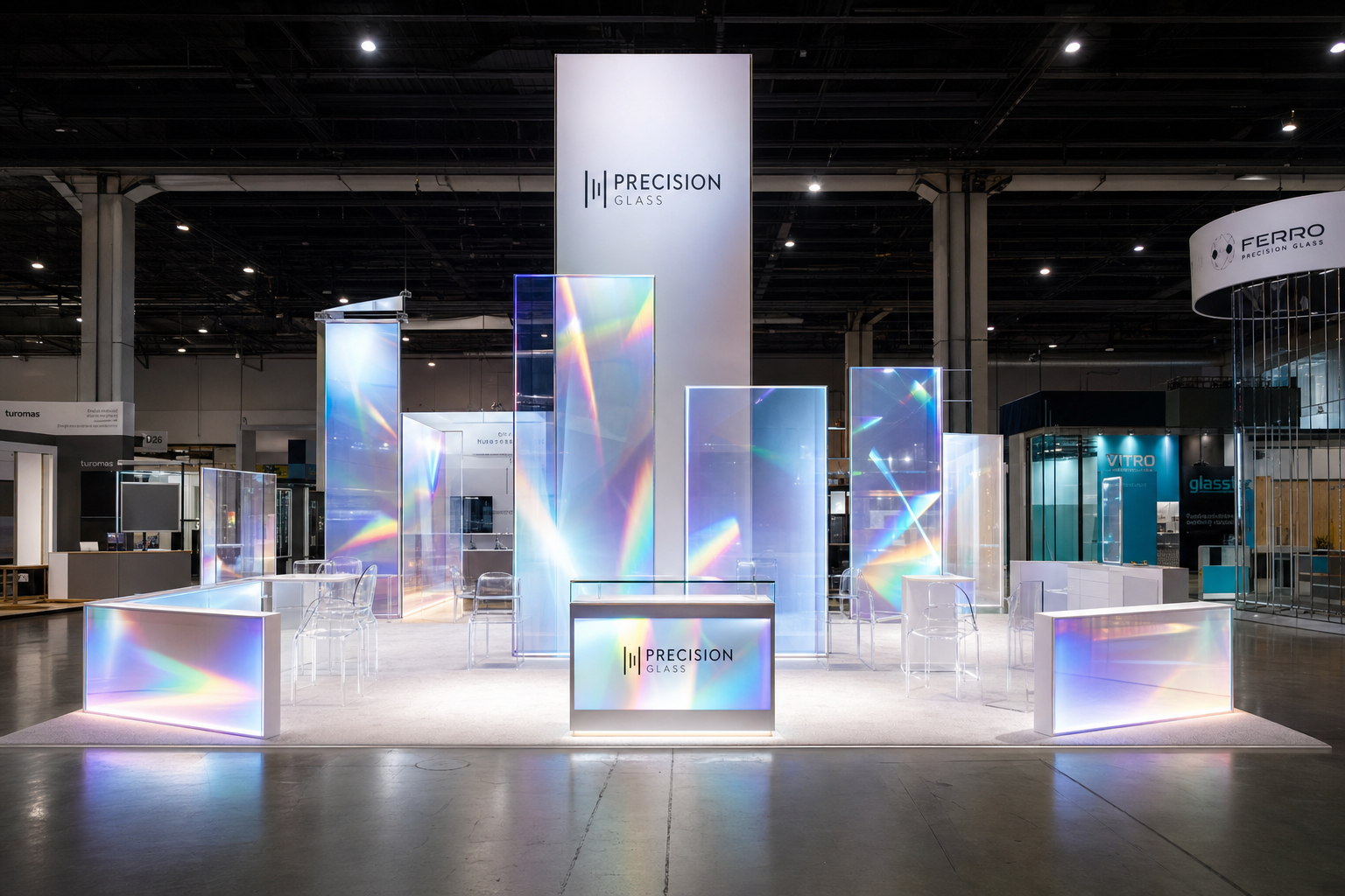 Hannover Messe 20x30 LED Screen Booth – Manufacturing Firms - LED exhibit thumbnail