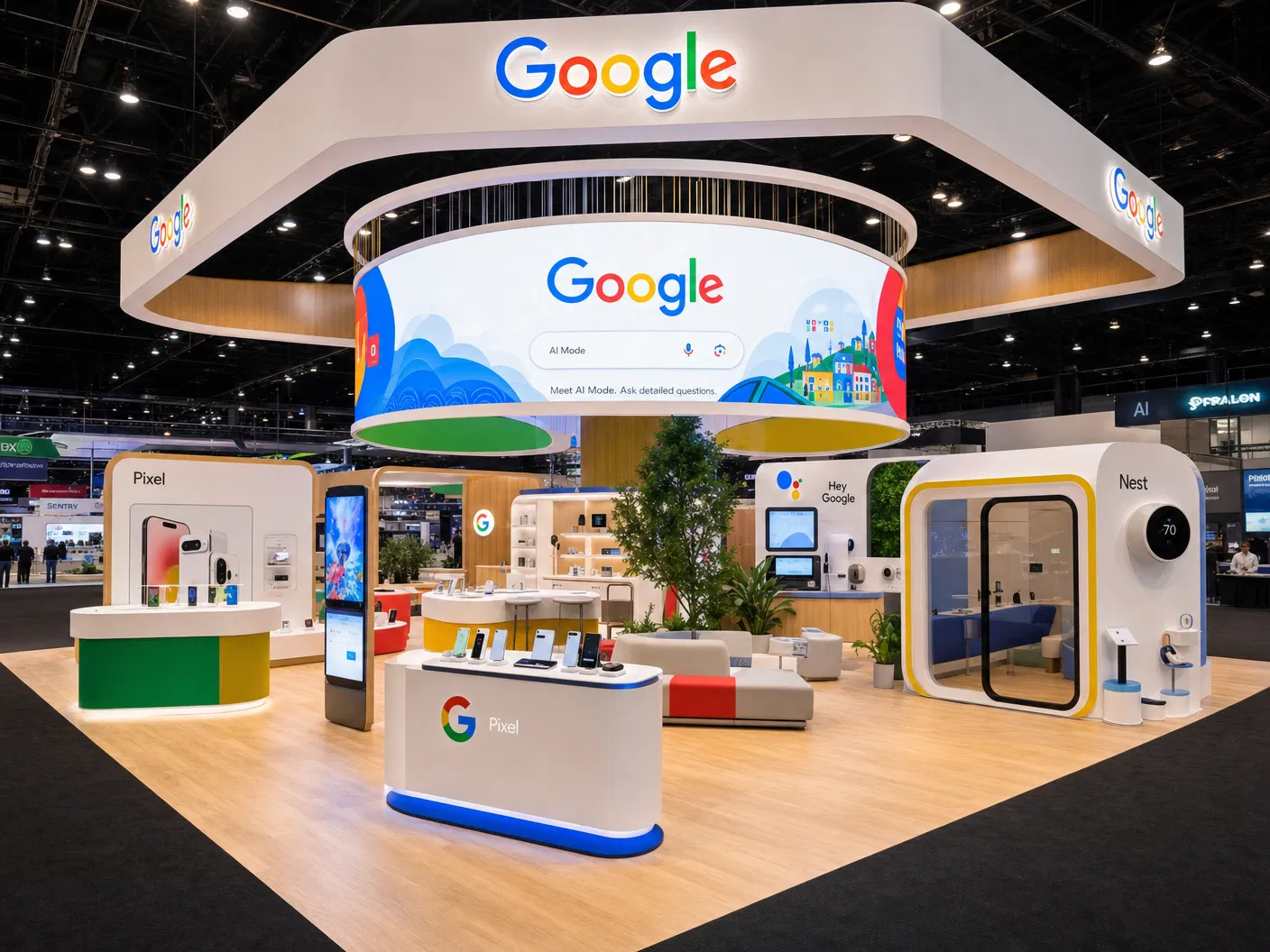 Cloud Computing Conference 30x30 LED Exhibit – Technology Companies - LED exhibit thumbnail