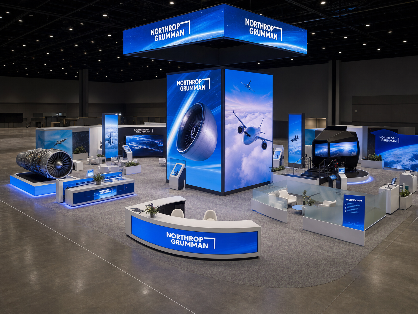 MAGIC 30x40 LED Video Wall Booth – Fashion Companies - LED trade show exhibit rental