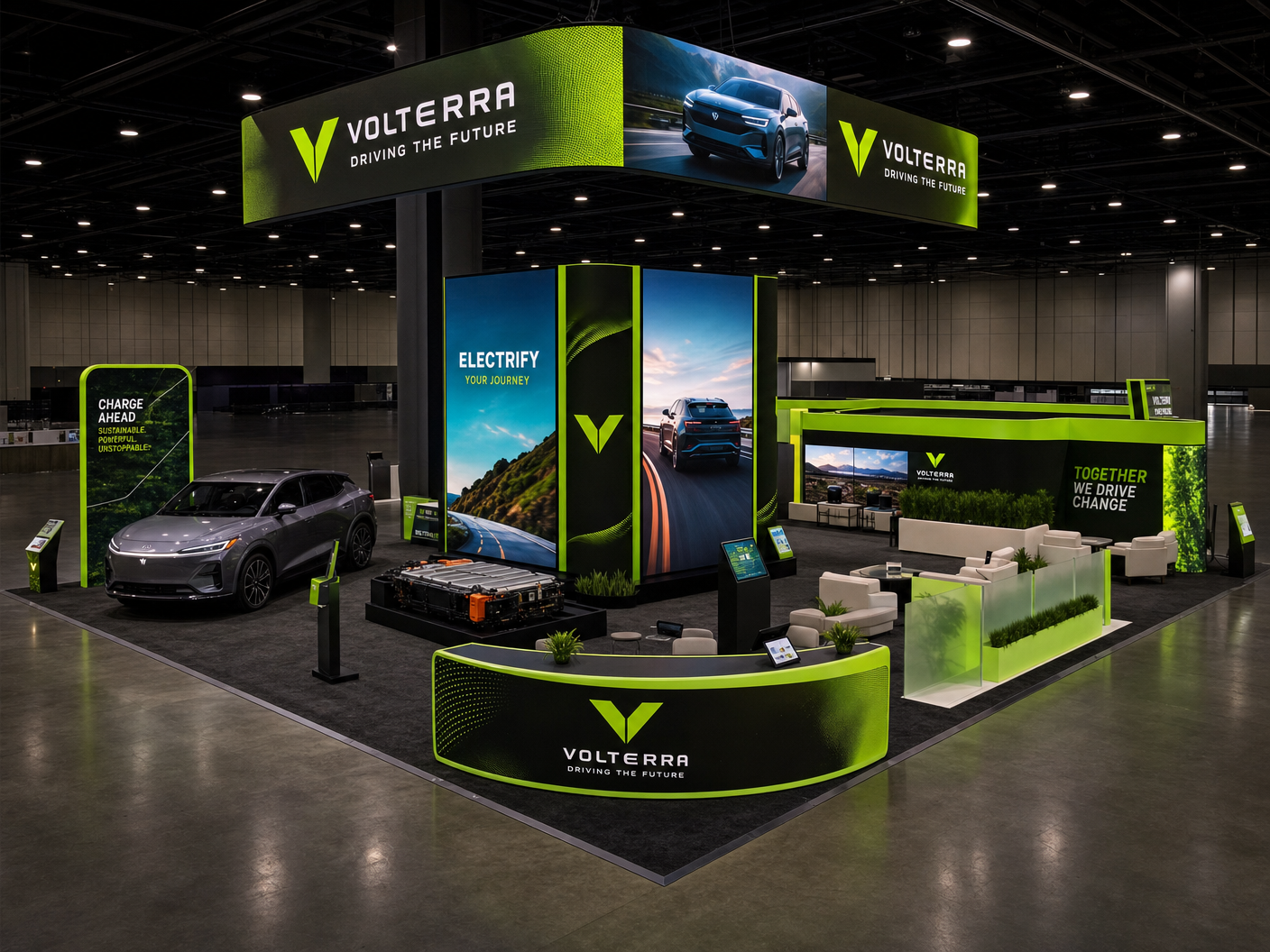 PGA Show 30x40 LED Trade Show Booth – Sports Brands - LED exhibit thumbnail