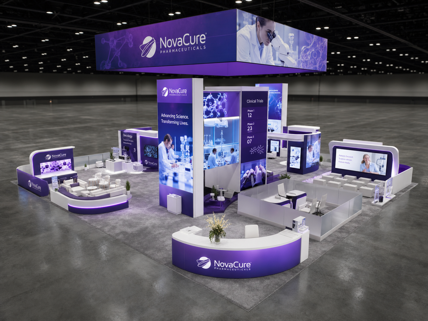 SEMA Show 30x30 LED Booth Rental – Automotive Brands - LED exhibit thumbnail