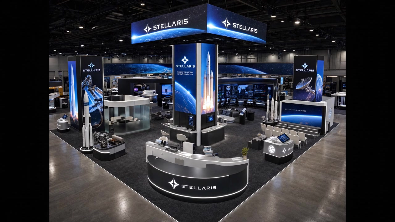 30x40 LED Exhibit Rental for FIME Phoenix - LED exhibit thumbnail