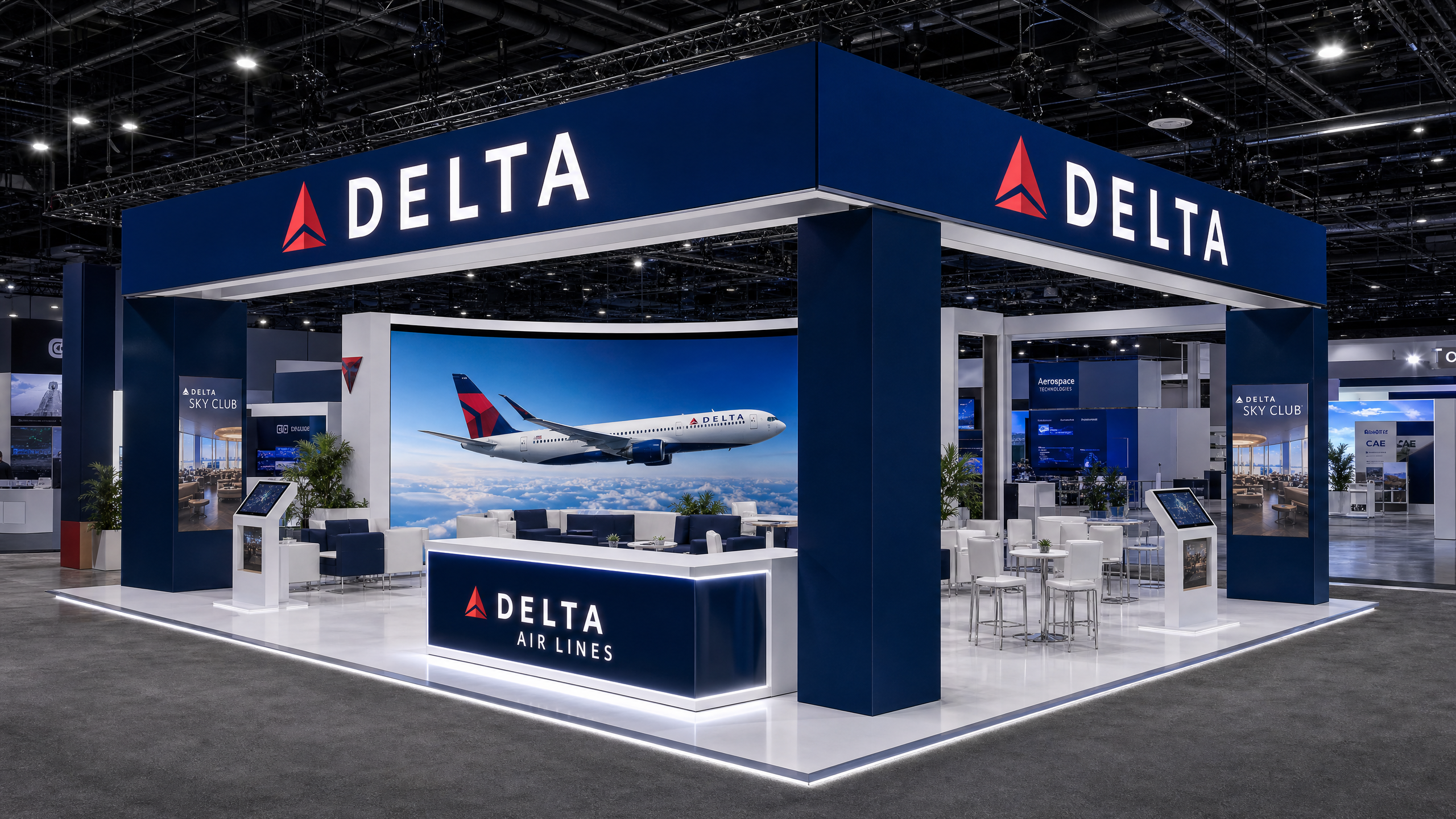 20x20 LED Exhibit Rental for PACK EXPO Chicago