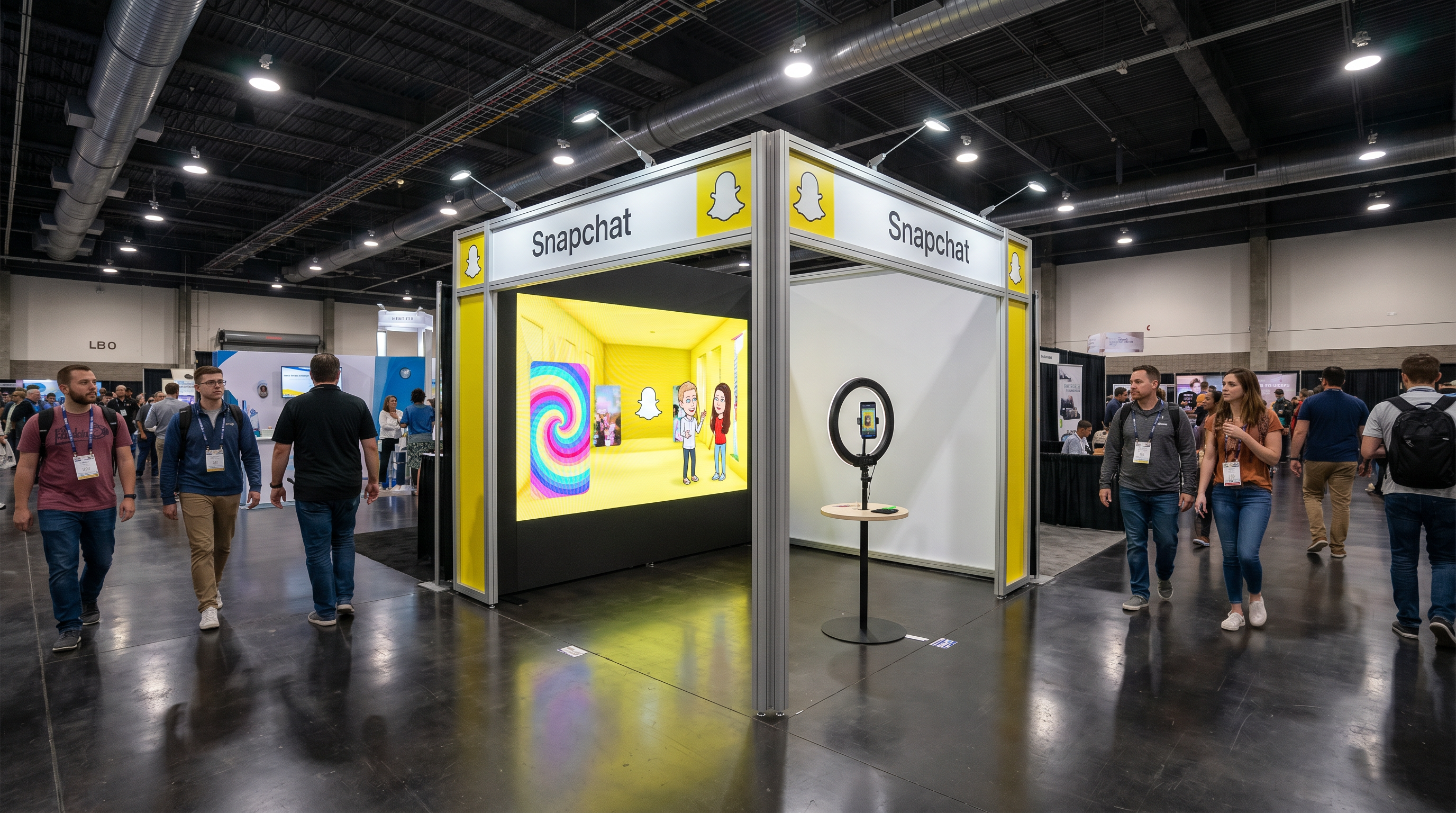 10x10 LED Exhibit Rental for PACK EXPO San Diego - LED exhibit thumbnail