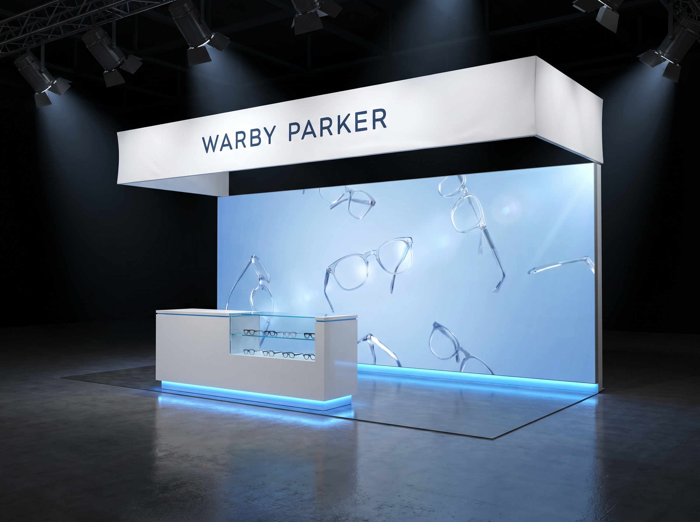 IMEX America 10x10 LED Exhibit for Technology Companies - LED exhibit thumbnail