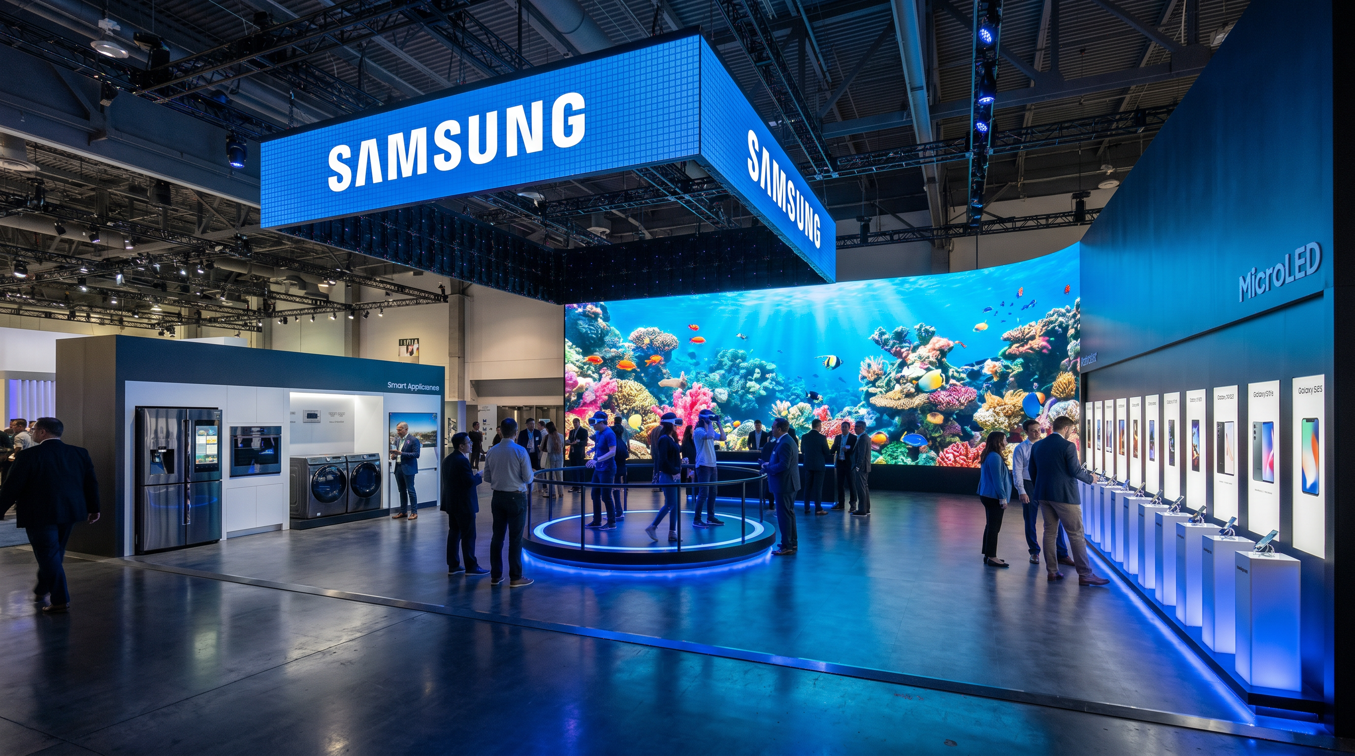30x30 LED Exhibit Rental for Detroit Auto Show Phoenix - LED exhibit thumbnail