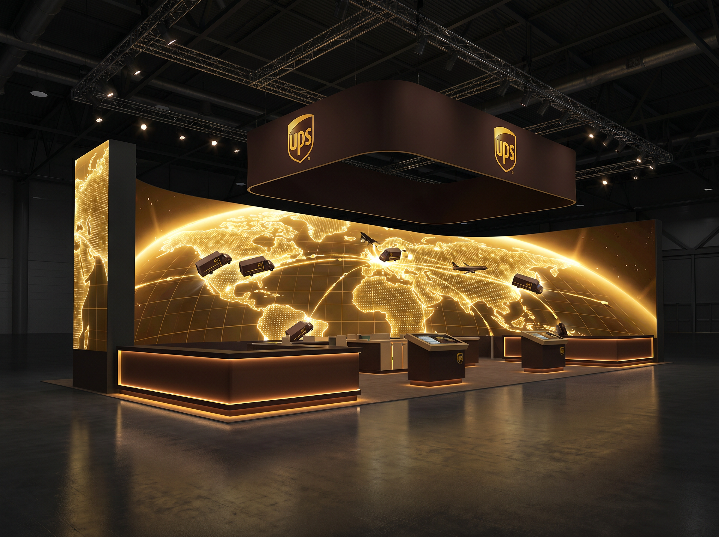 10x40 LED Trade Show Exhibit for ASD Market Week in New York - 10x40 LED trade show booth rental Orlando Las Vegas