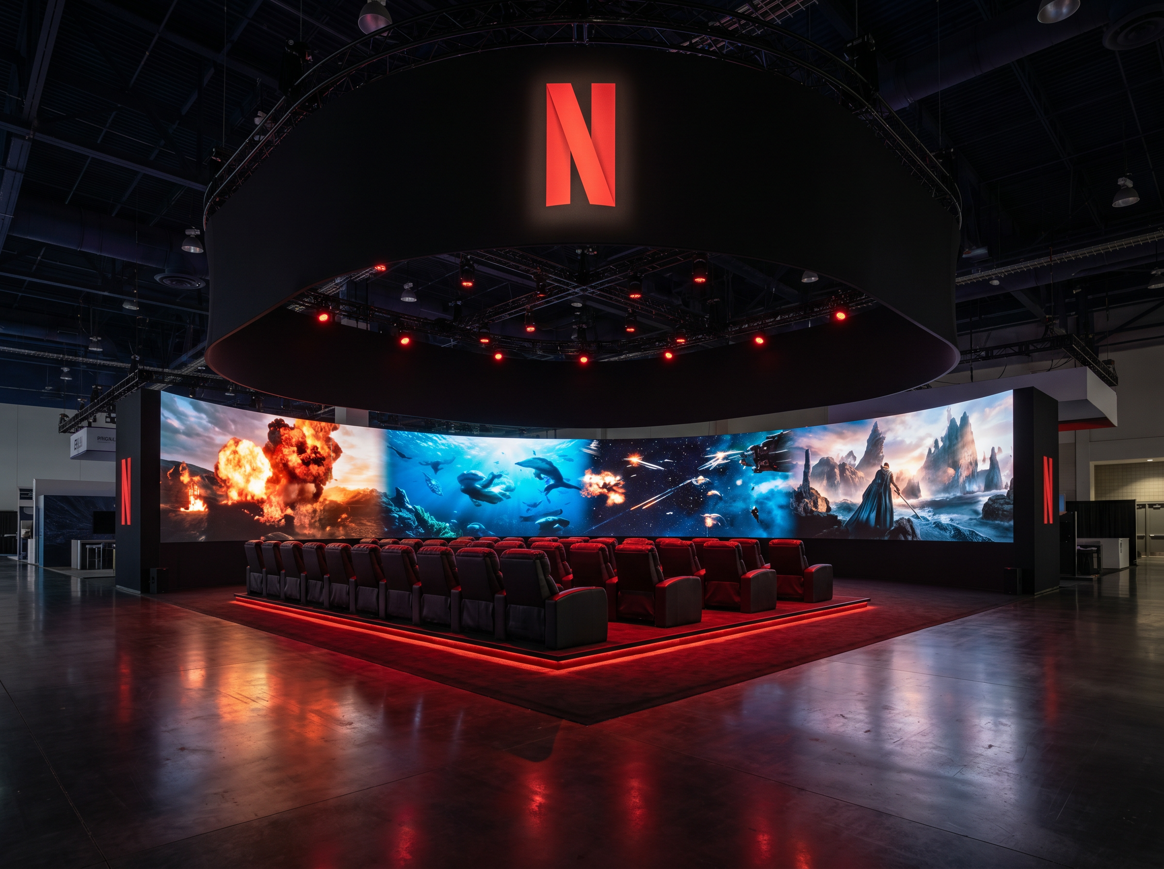 ICAST LED Display Exhibit – 30x40 Technology Companies - LED exhibit thumbnail