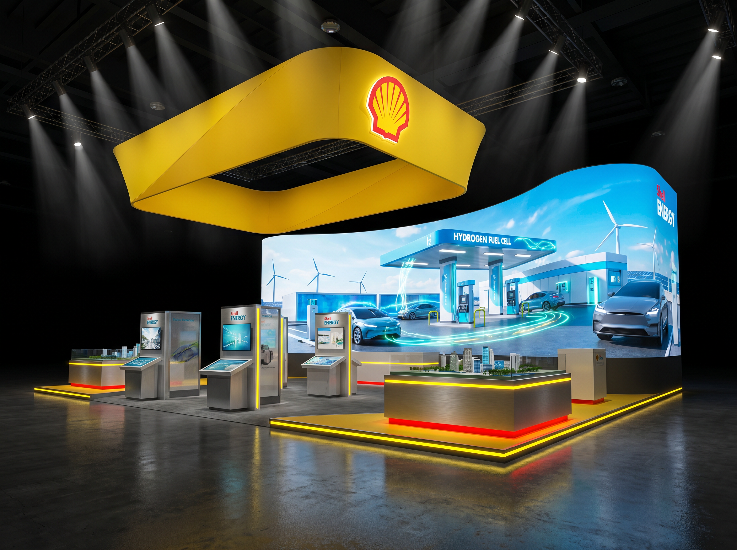 DistribuTECH 30x40 LED Wall Exhibit – Energy Companies - LED exhibit thumbnail