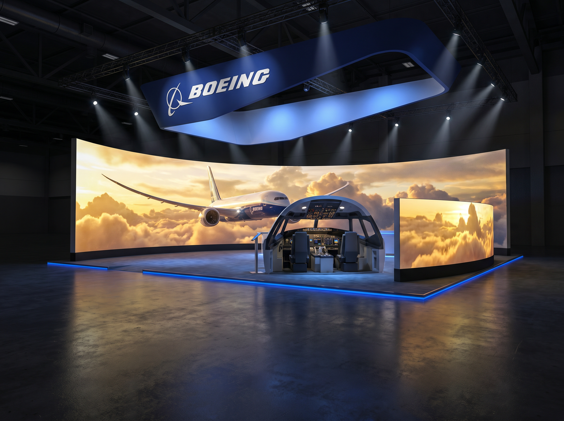 FLIBS 30x40 LED Video Wall Booth – Marine Companies - LED exhibit thumbnail